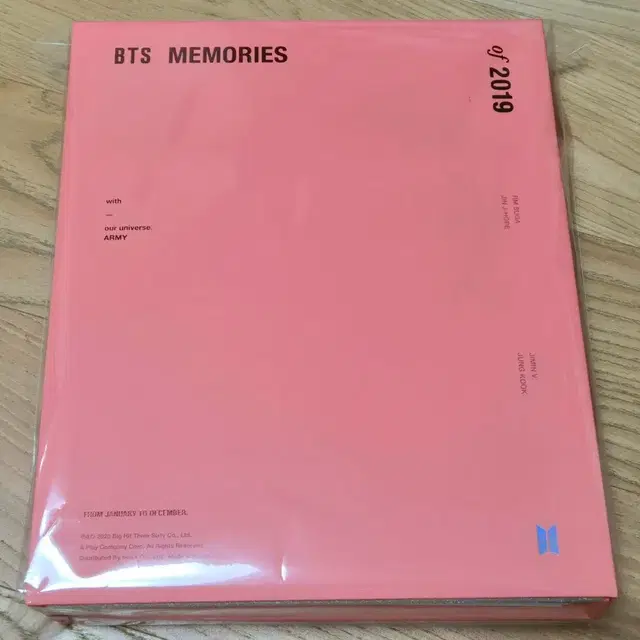 BTS 2019 메모리즈 DVD 포카제외