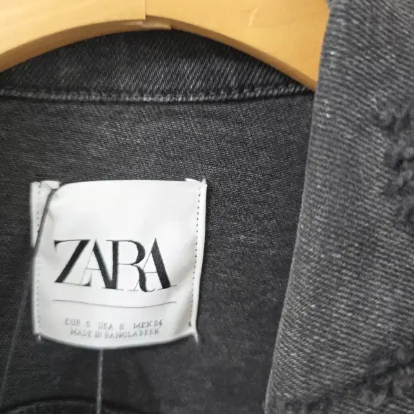 ZARA 자라 블랙 청자켓 S 55 66