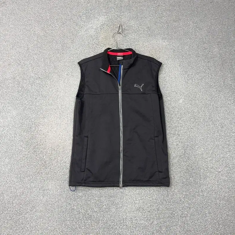 Puma Warm Black Zip Up Vest XL