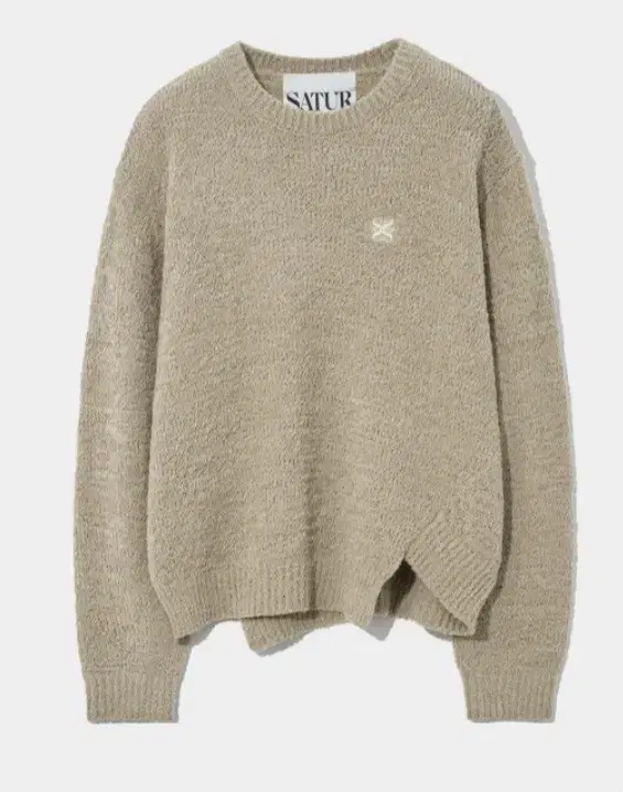 [NEW]Setter Unbalance Knit Beige Quick sale