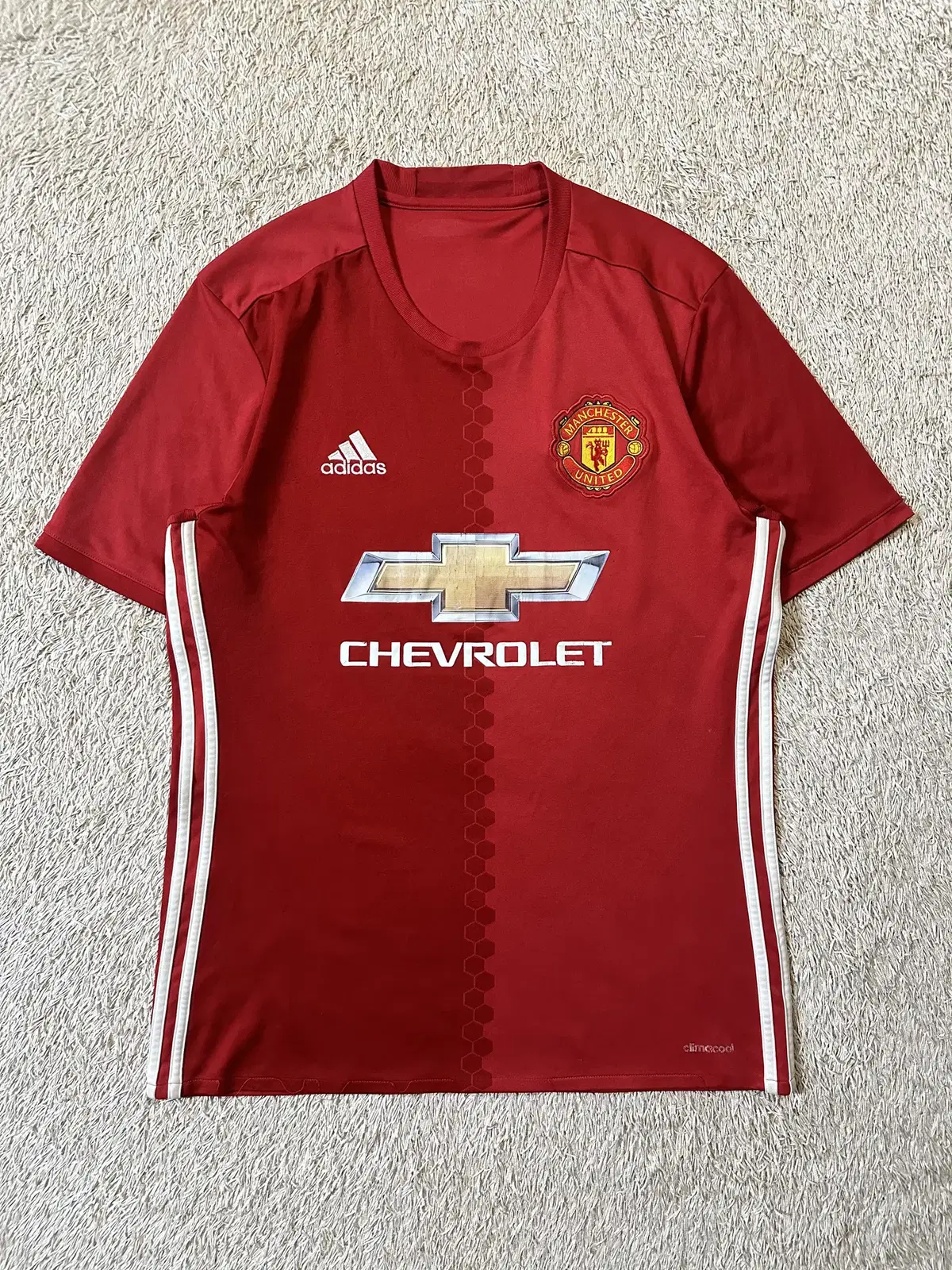 [M] Adidas Manchester United 16-17 Home No-Marking Jersey