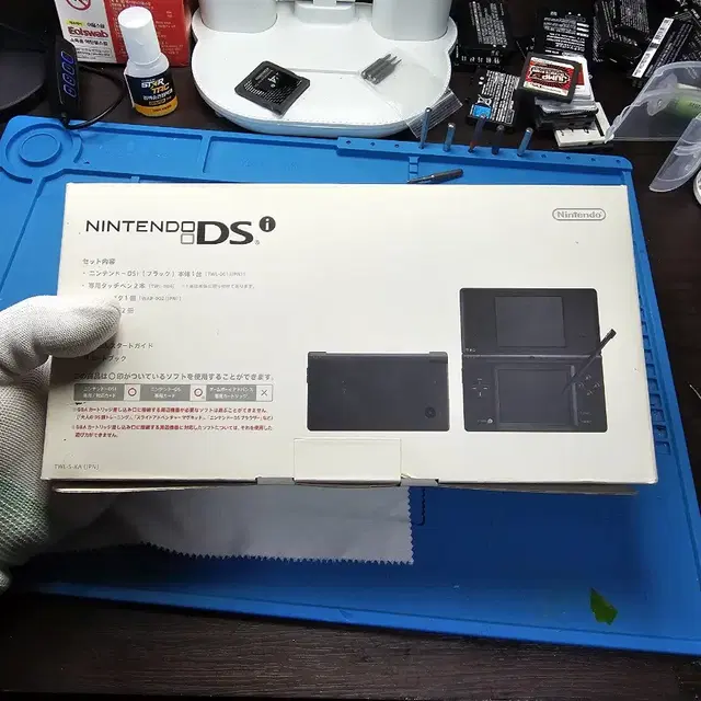 닌텐도 ds lite dsi 블랙 A급 박스세트