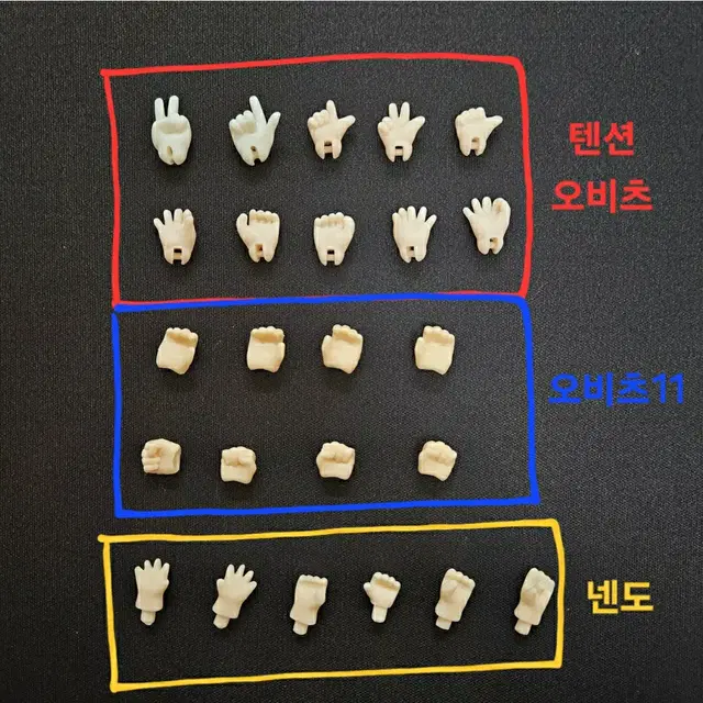 넨도 오비츠 손 파츠 (11,텐션,넨도)