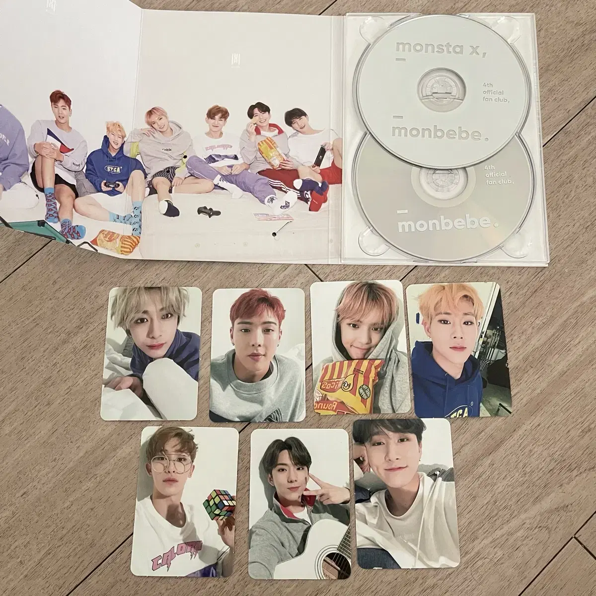 Monsta X Monbebe 4 units wts sells