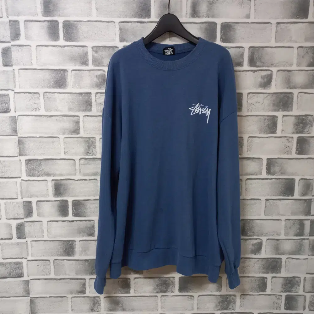 9-13/ Stussy Navy Print Men's