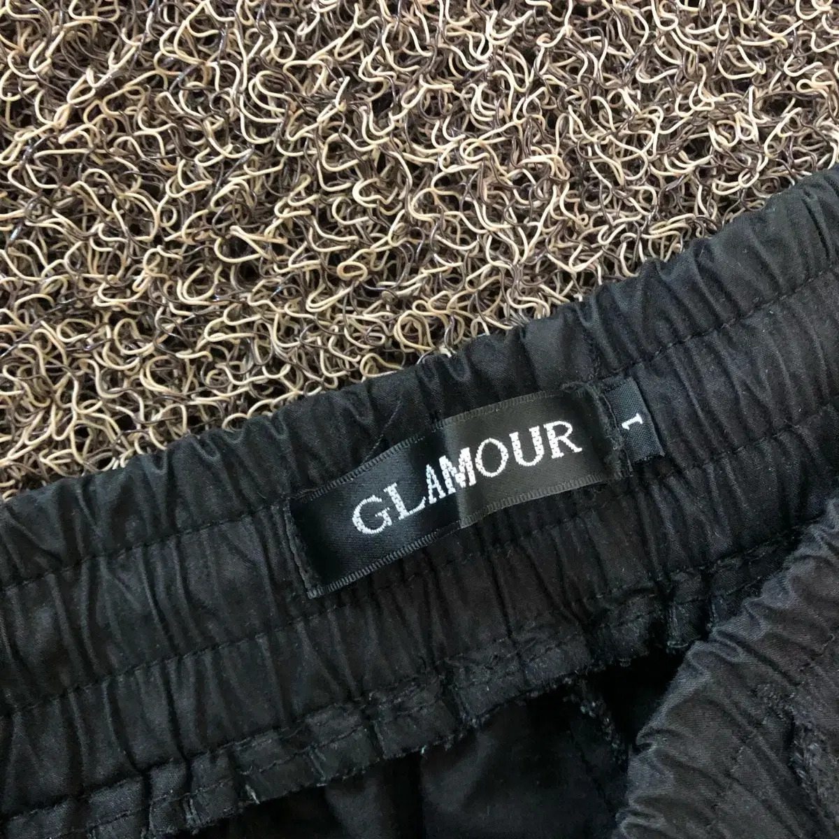 GLAMOUR 글래머 조거팬츠 블랙 28-30인치