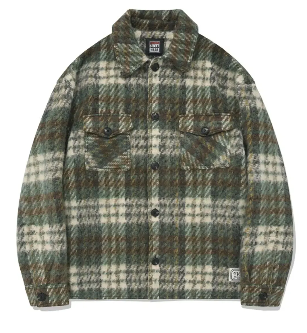 Visionstreetwear VSW padded check jacket