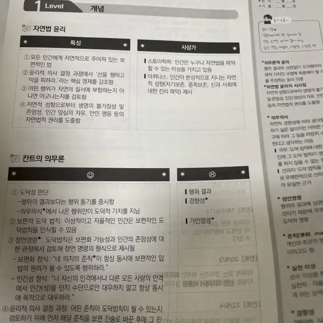 수능개념 생윤