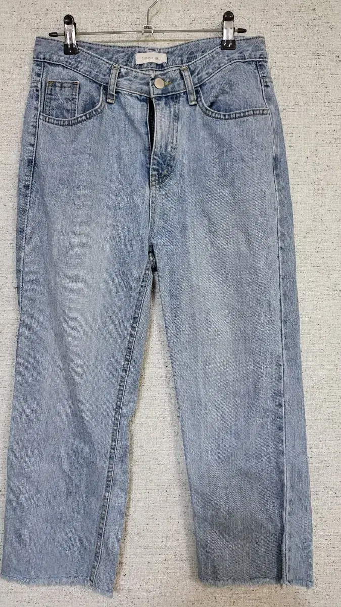 SUNNY LIKE 9-Part Straight Leg Jeans (L)