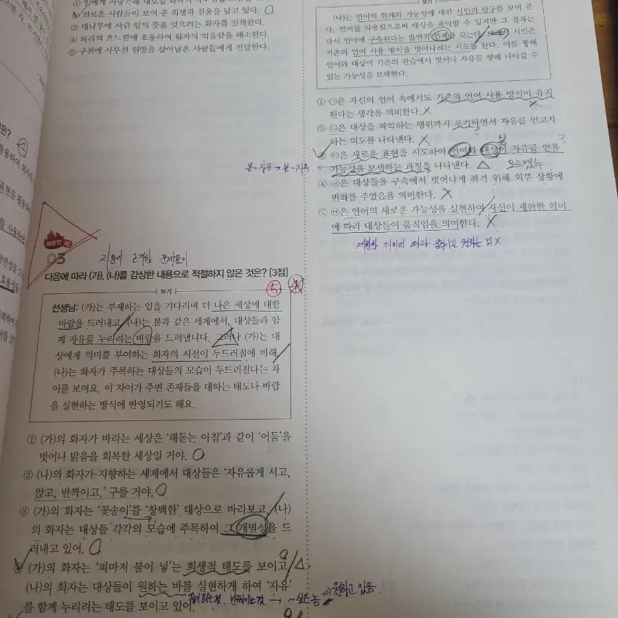 수능 기출 올픽 - 국어 기출문제집