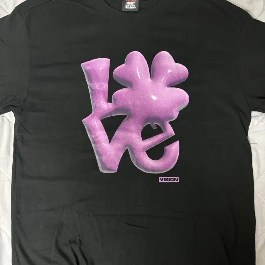 비젼스트릿웨어 VSW 3D Love T-Shirts Black (L)