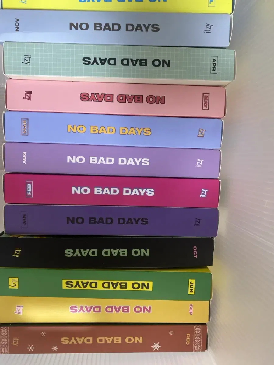 ITZY NO BAD DAY Sells Novede merchandise