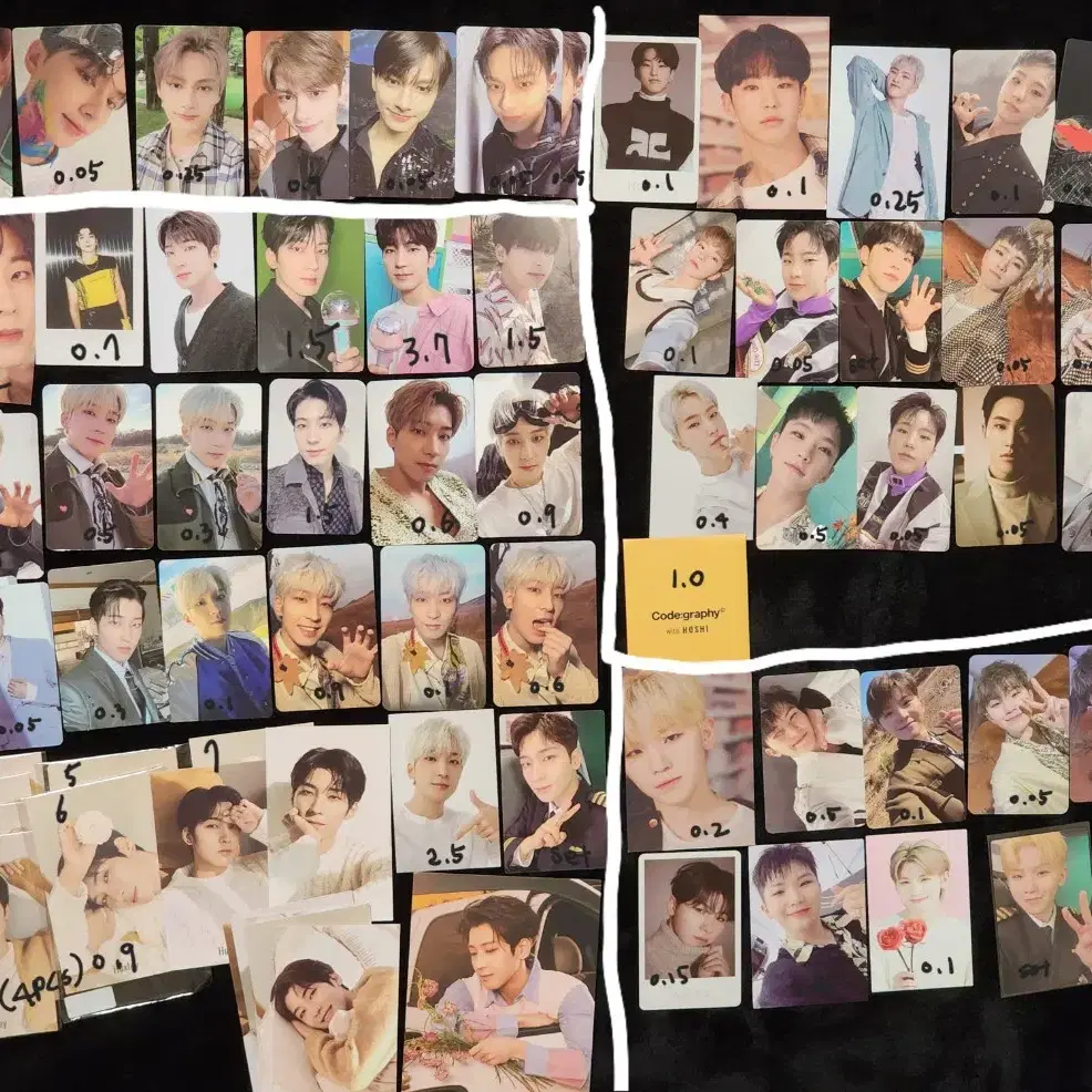 세븐틴 포토카드 포카 seventeen photocard svt pc