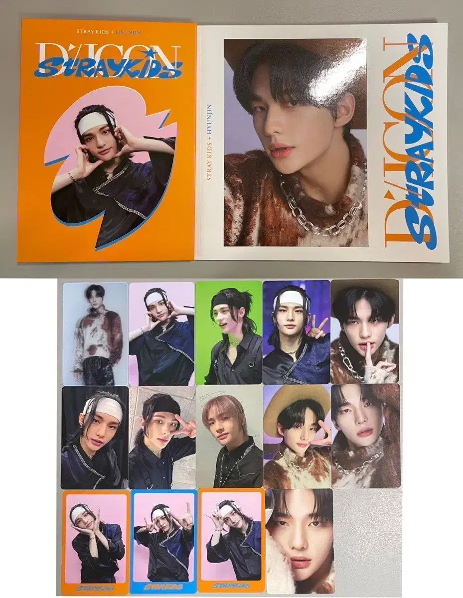 Hyunjin Diicon Photobook + Photocard + Binder