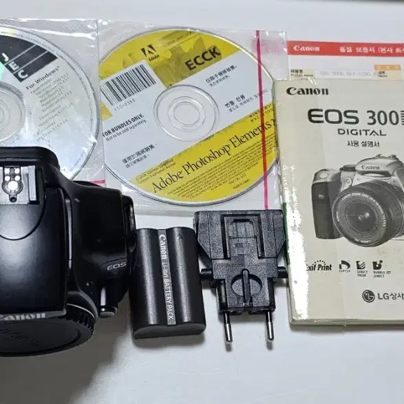 엔틱 디지털카메라 DSLR Canon 300D 바디