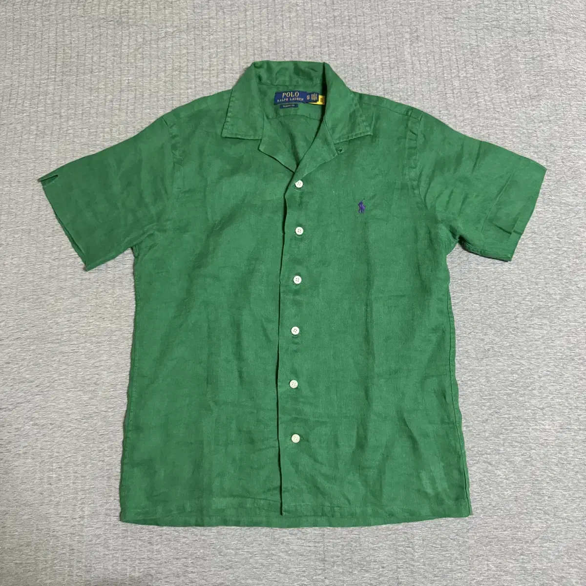 Polo Ralph Lauren Classic Fit Linen Camp Shirt XS