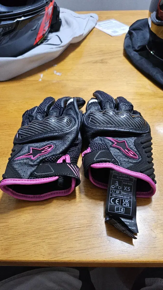 알파인스타 장갑 STELLA SMX-1 AIR V2 여성용 FUCHSIA