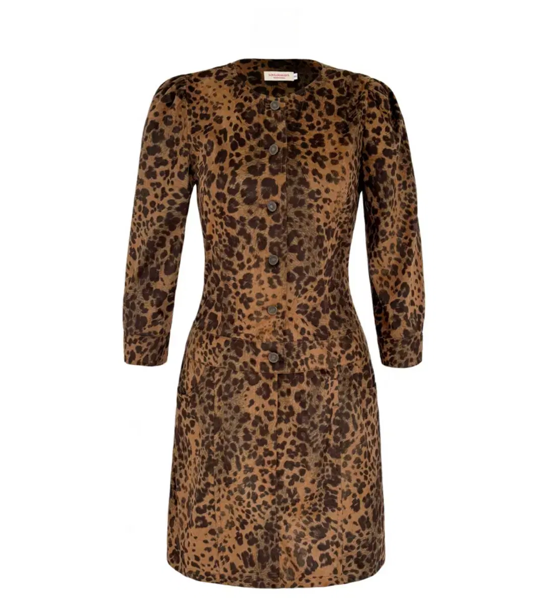 루루서울 레오파드 미니 원피스 leopard mini dress