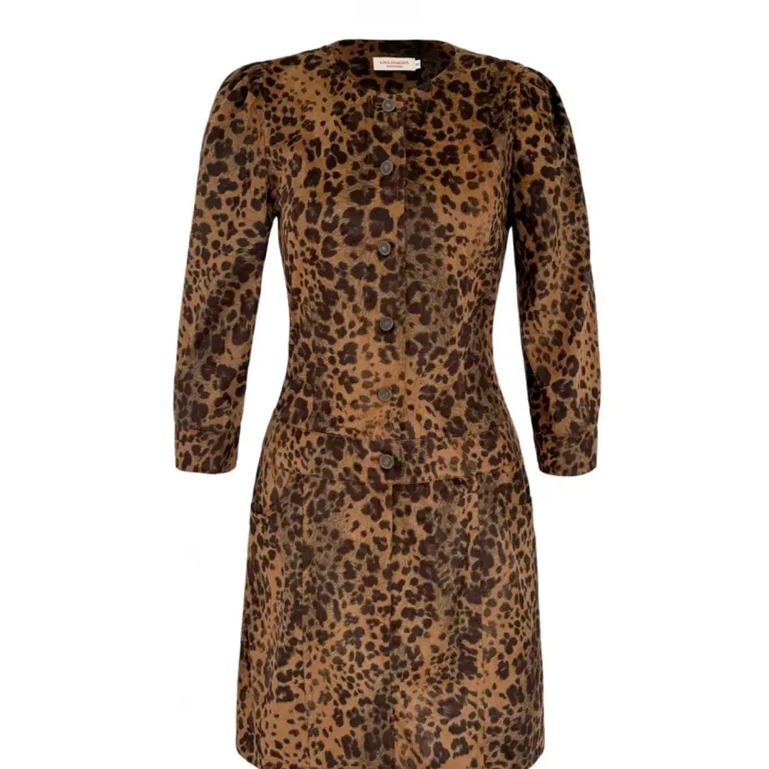 루루서울 호피 레오파드 미니 원피스 leopard mini dress