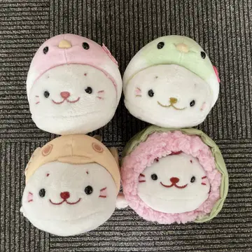시로탄 복권 일본식 과자 봉제 인형 마 스캇