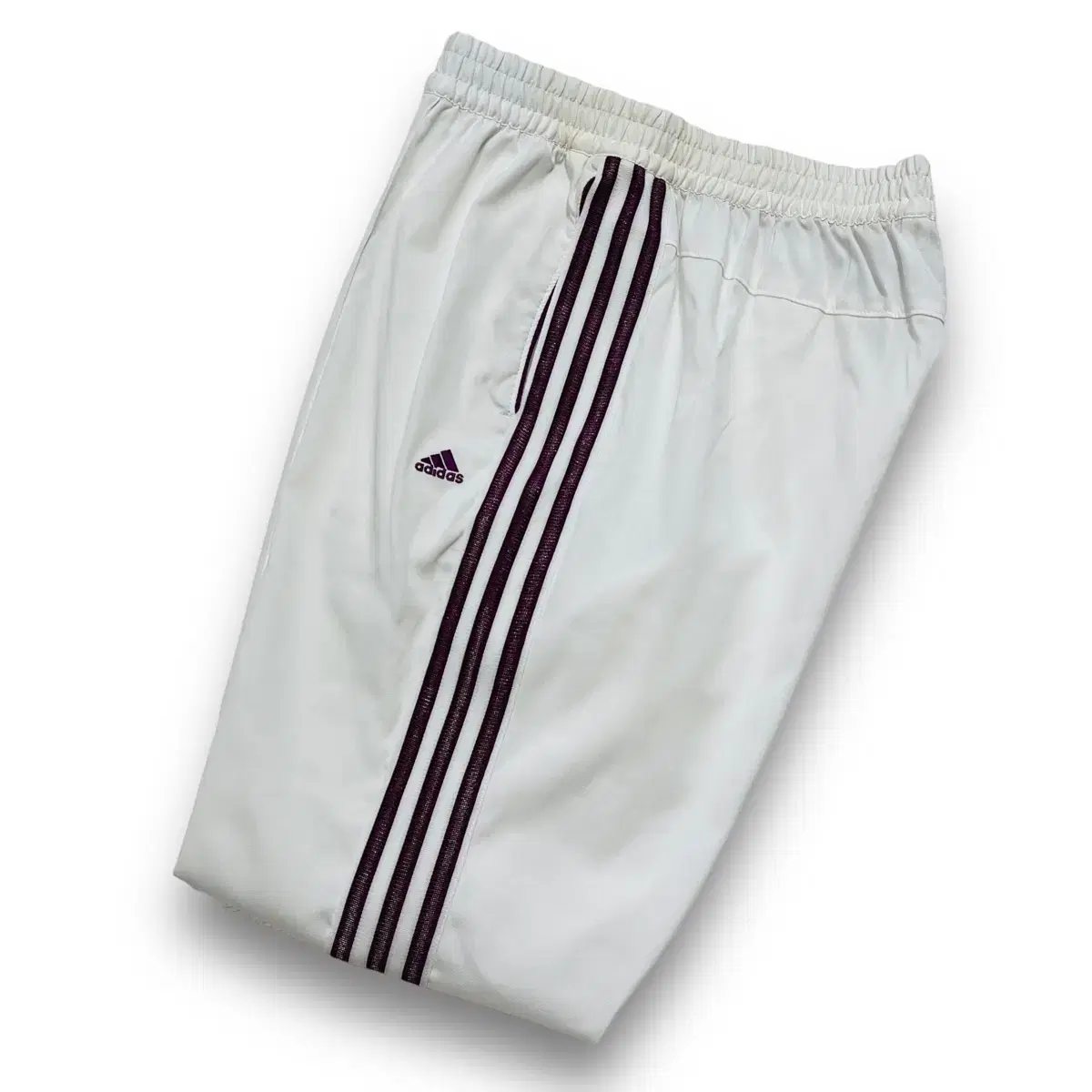 Adidas Y2K Sporty Purple Three-Stripe 7-Piece Track Pants