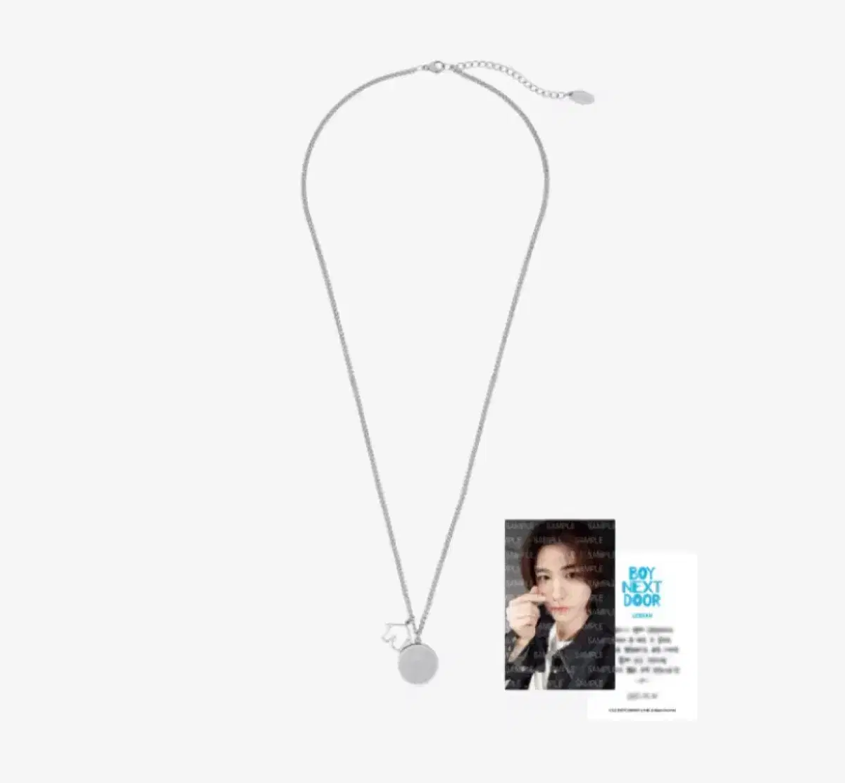 Boynextdoor leehan necklace