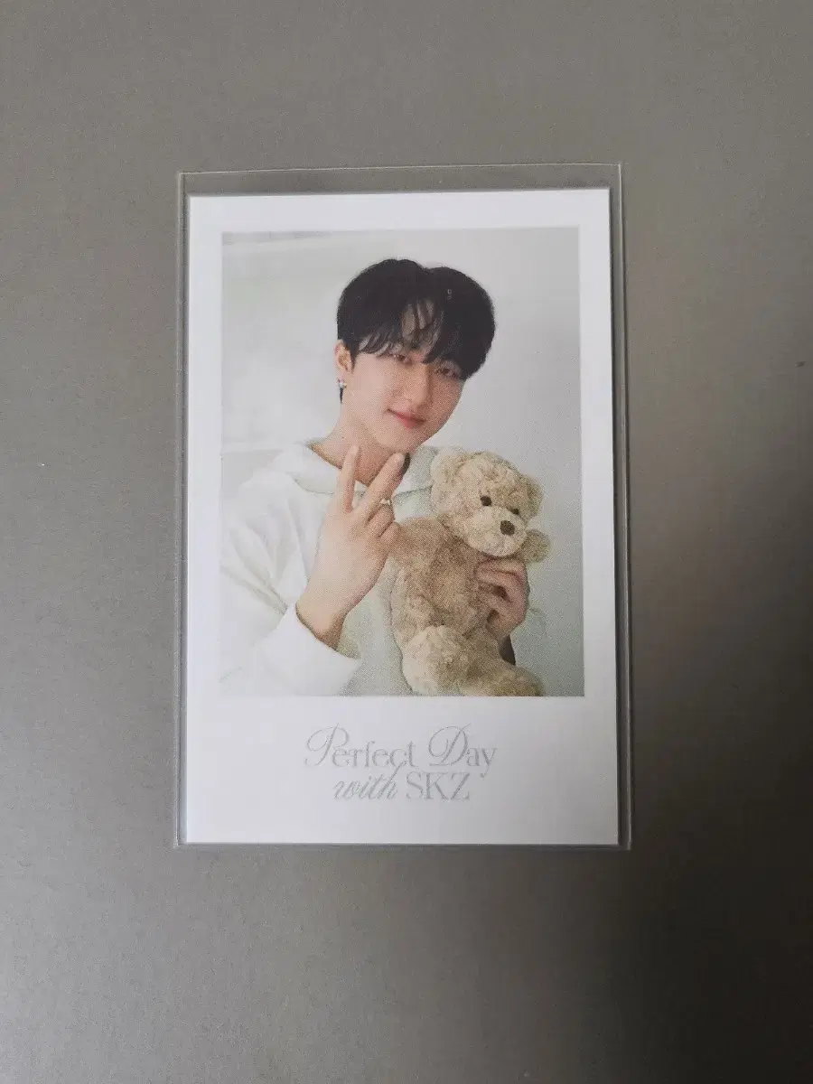 Skz changbin 2024 seasons greetings polaroid Photocard