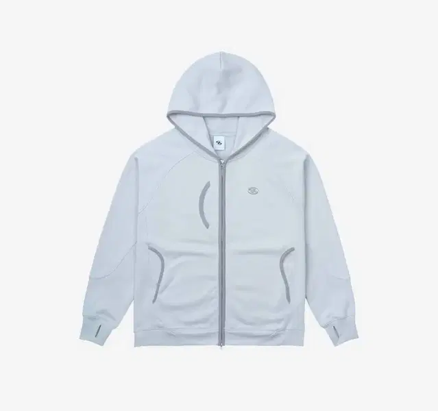 산산기어 후드집업 Sansan Gear Hoodie Zip-Up Grey