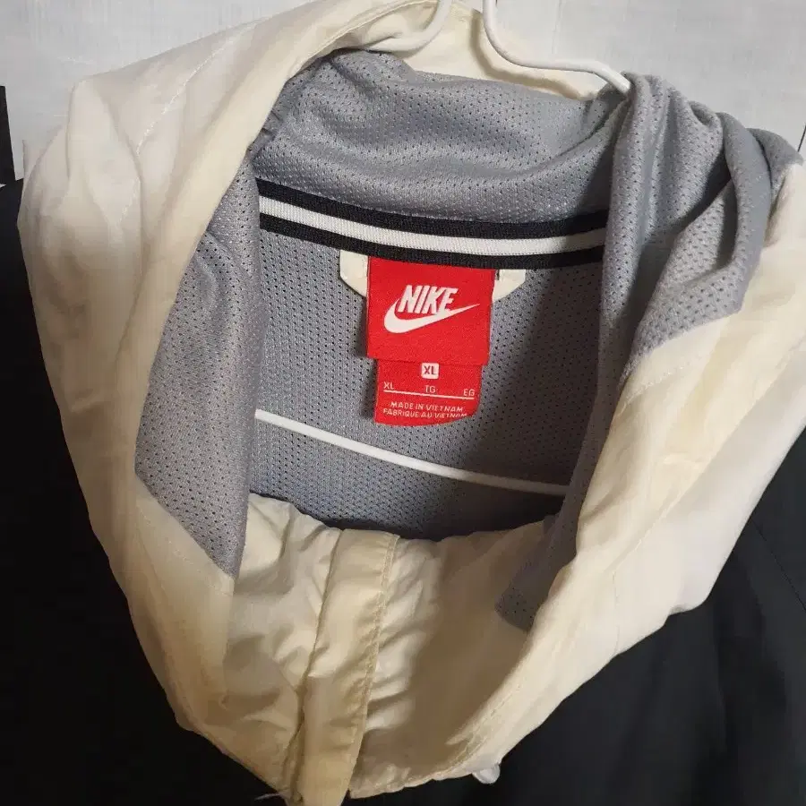 나이키 러닝 런닝 105 빈티지 중고 목주변오염 후드 후디 nike xl