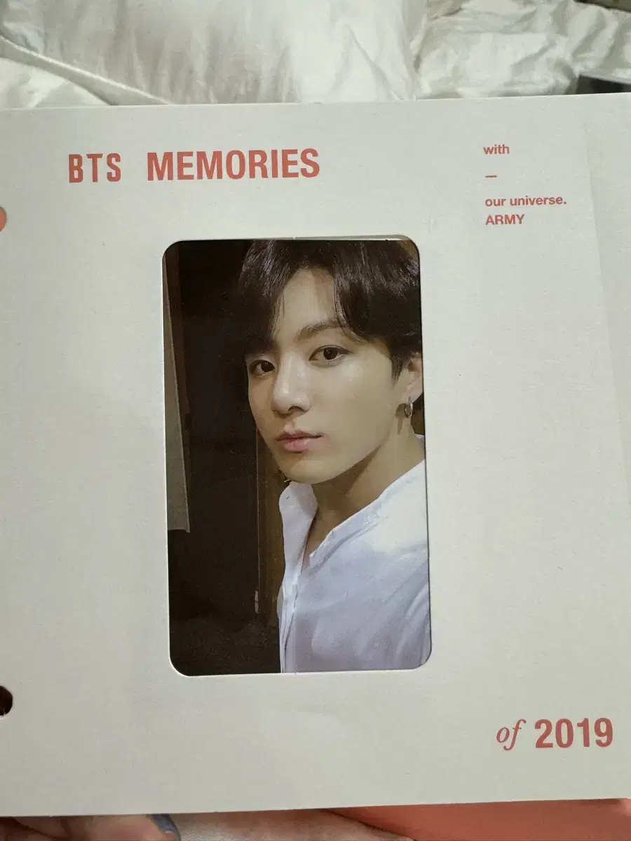 [BTS 2019 Memories Blu-ray Set] jungkook photocard Photo Card