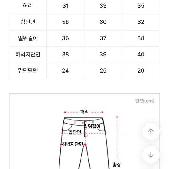 OPM 에이블리 데님 와이드 팬츠 그레이 M