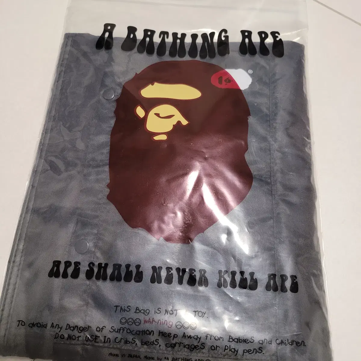 새상품 베이프 BAPE 클러치 백