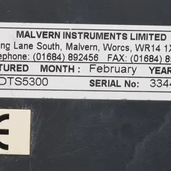 Malvern 3000 Model DTS5300