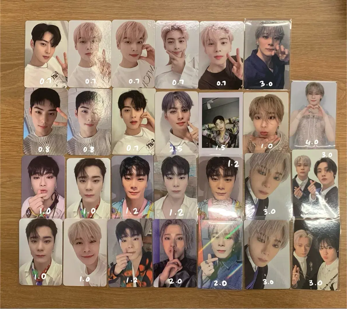 Astro moonbin photocard wts eunwoo Cha Eunwoo