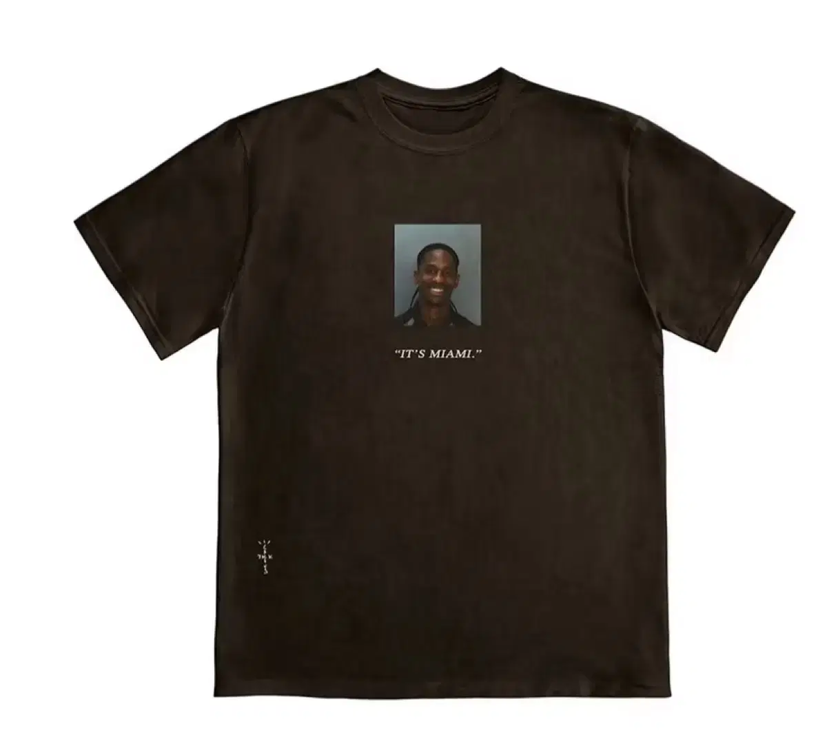 Travis Scott Merchandise Mug Shot TeaS