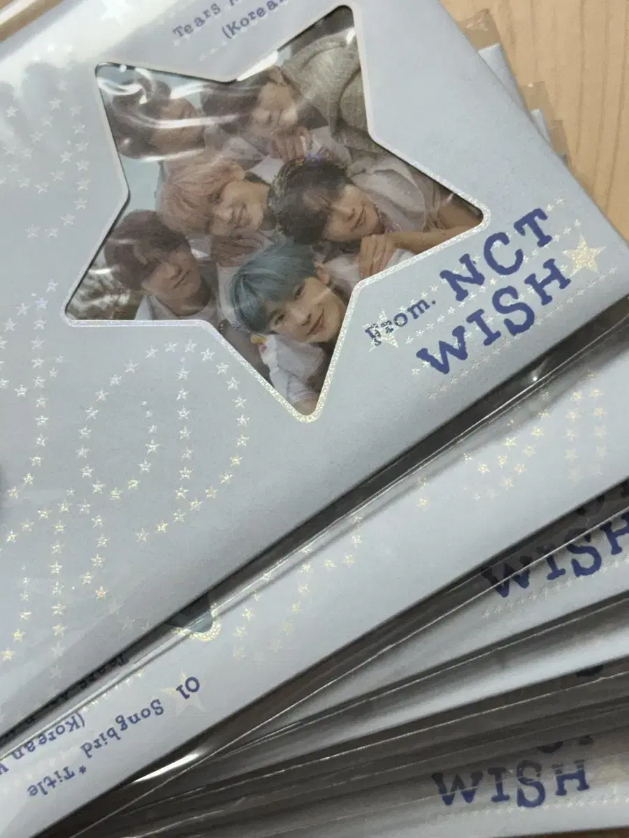 NCT wish Songbird Letter Version sealed Spot NCT WISH