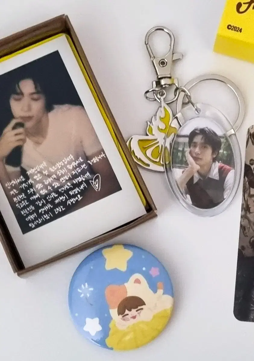 Jaehyun keyring album + Danim Tools pre-order benefit Pinbutton nct NCT 127 Solo