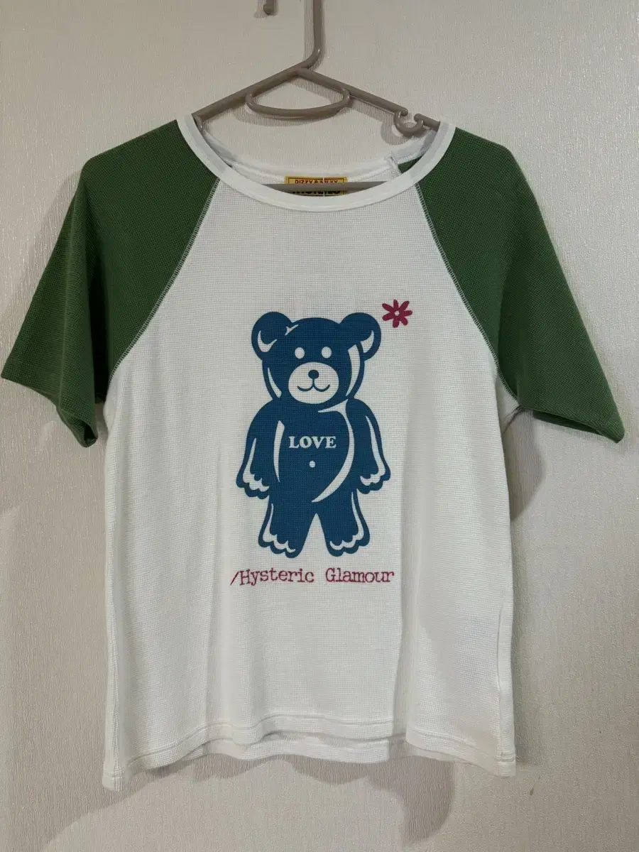 (새상품/OS)Hysteric Glamour Gumi Bear White