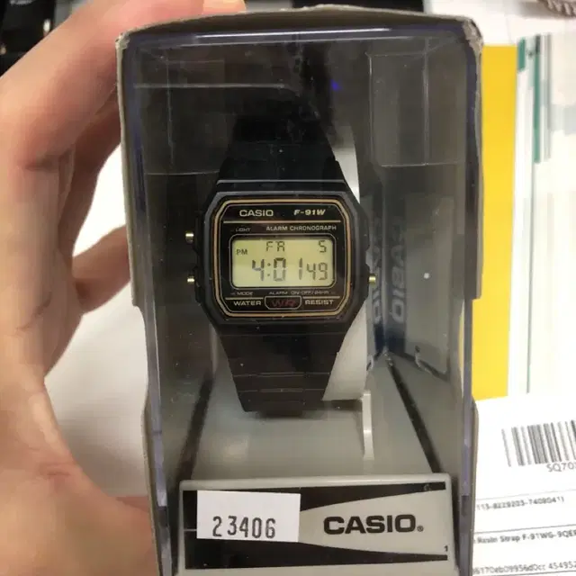 카시오 casio F-91wg 전자시계