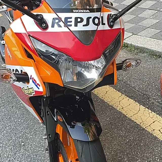 CBR125 랩솔 15년식  개인매물 대차O