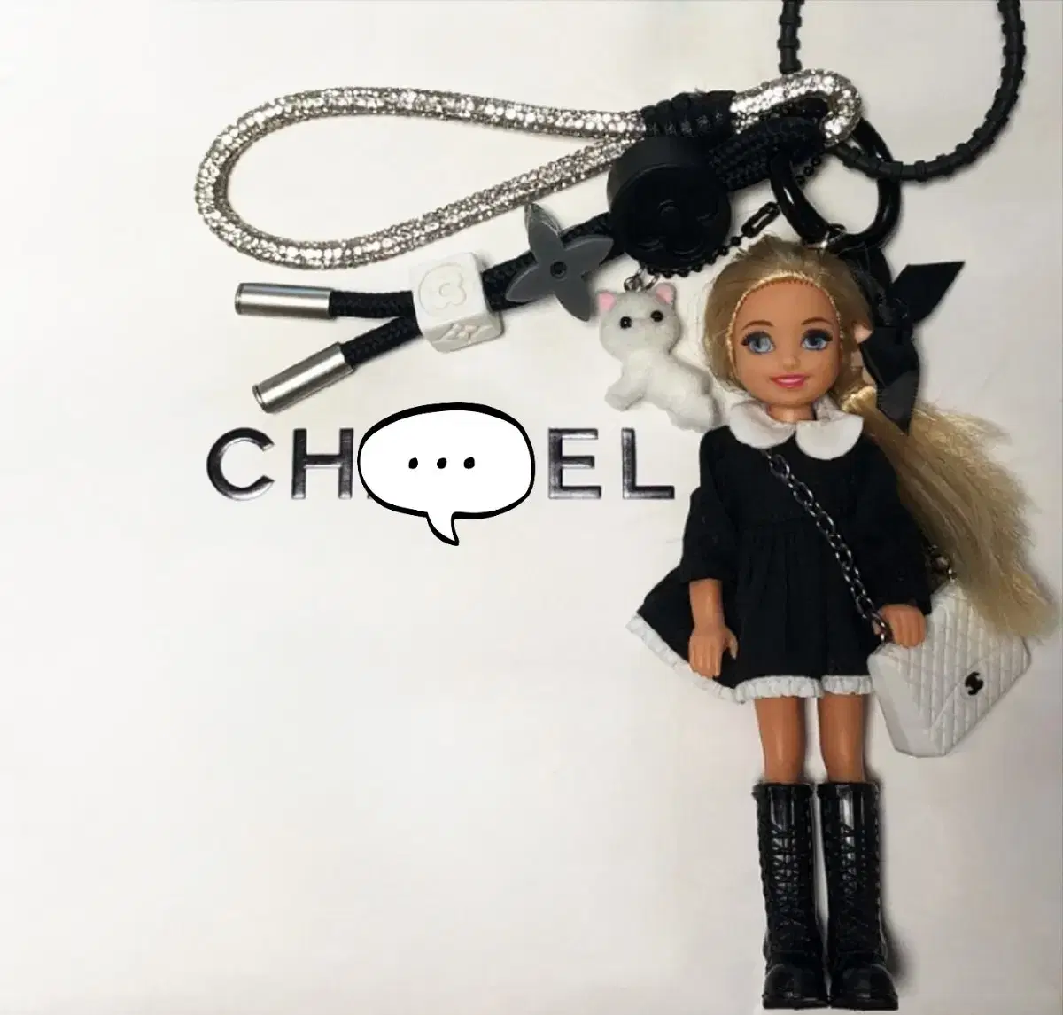 Barbie Keyring (Matelsa Chelsea Barbie Genuine Doll)