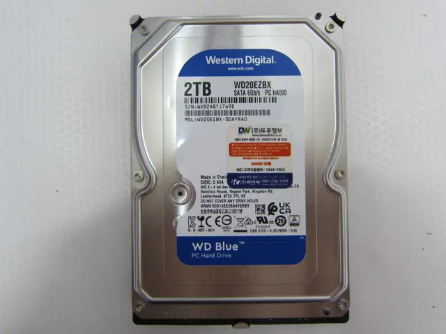 WD 하드디스크 Blue 7200/256M 2TB