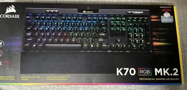 커세어 K70 RGB MK.2 키보드 적축