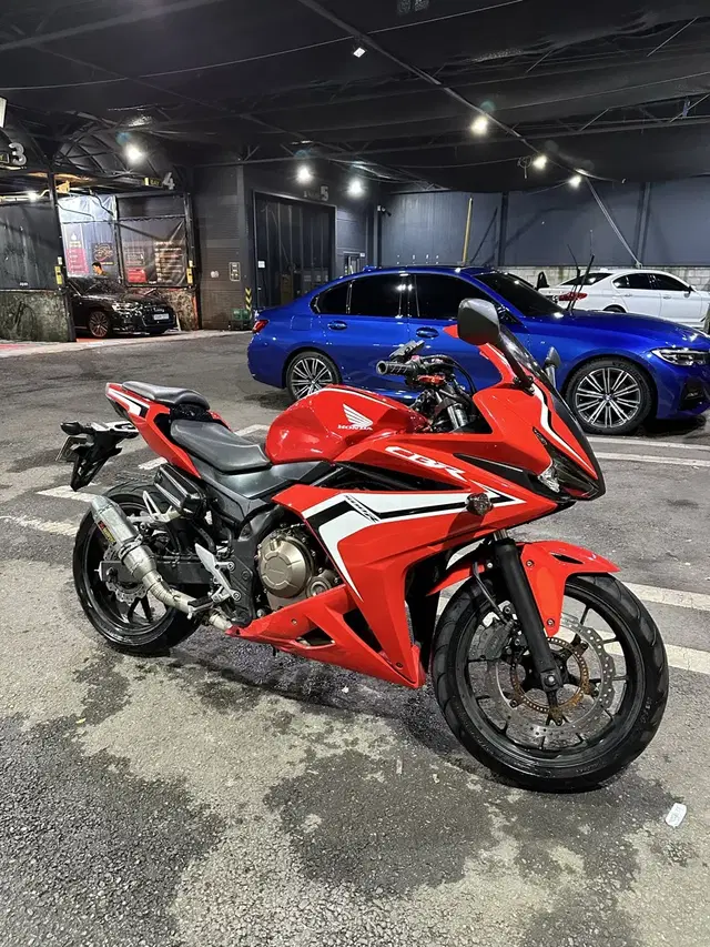 혼다 cbr500r 아크라포빅(구변완료)소음기x