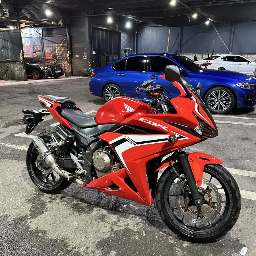 18년식 혼다 cbr500r 아크라포빅 슈퍼커브 대차