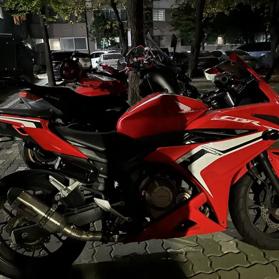 18년식 혼다 cbr500r 아크라포빅 슈퍼커브 대차