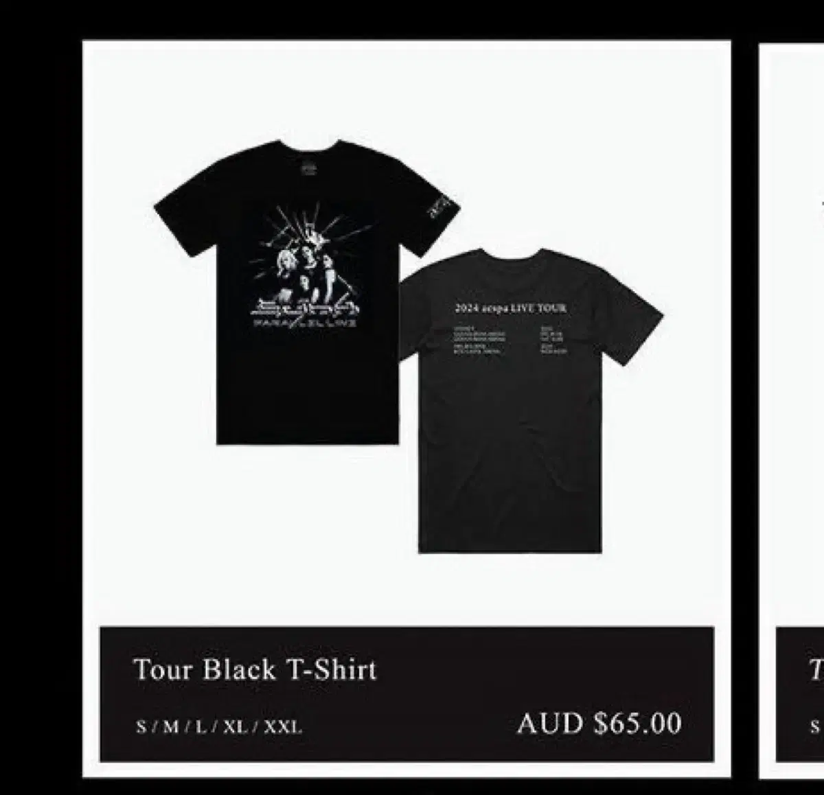 Aespa Australia Exclusive Vahn Tee For Sale