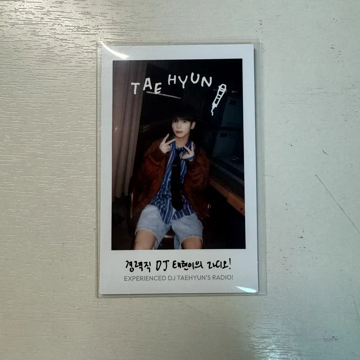 Tuvatu 2024 Deco Kit Deki pola polaroid taehyun WTS