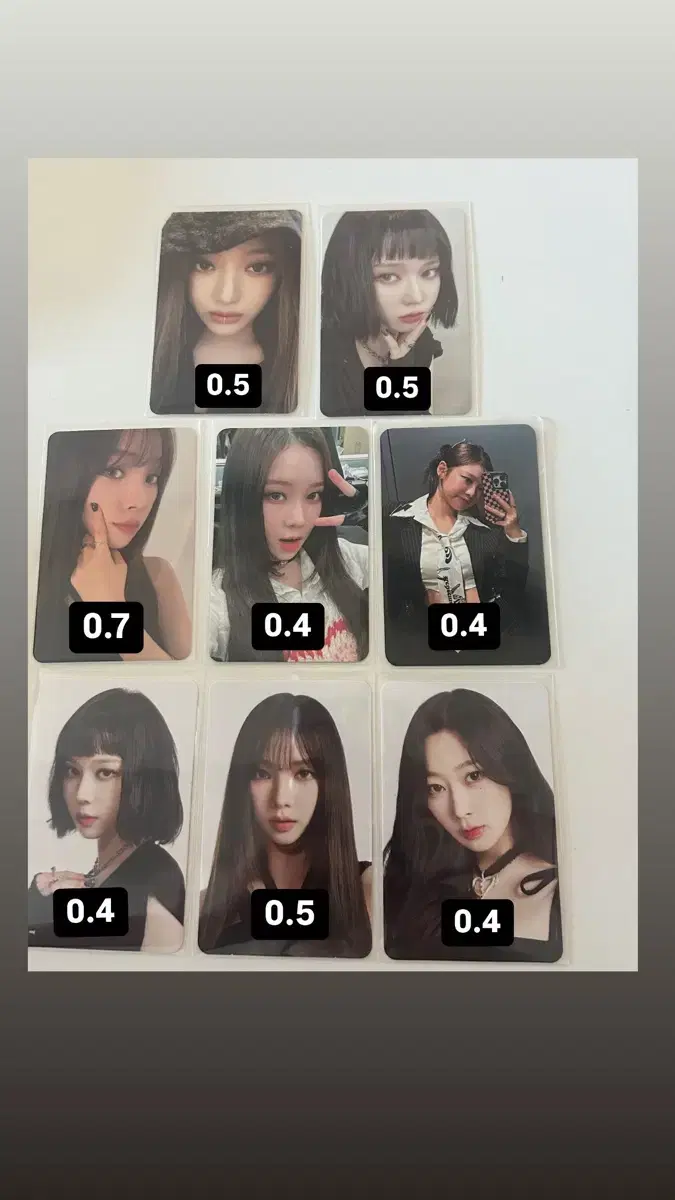 Aespa 2023 Sync Hyperline Concert Photocard