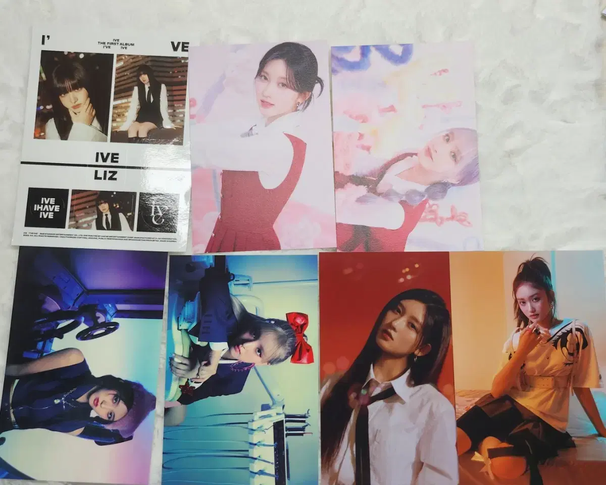 ive album components postcard wts ivephotocardssignpolaroidssignpolaroidssignpolas